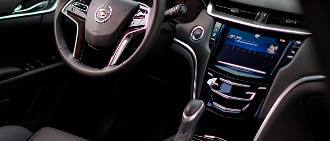 Sedan Services Cadillac XTS interiors