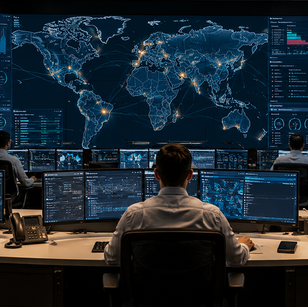 Executive Assistant monitoring global flights and ground transit schedules