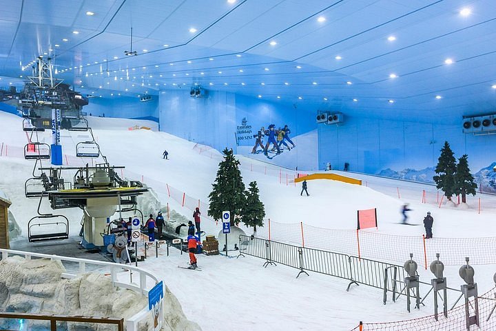 indoor Ski at Dubai Mall