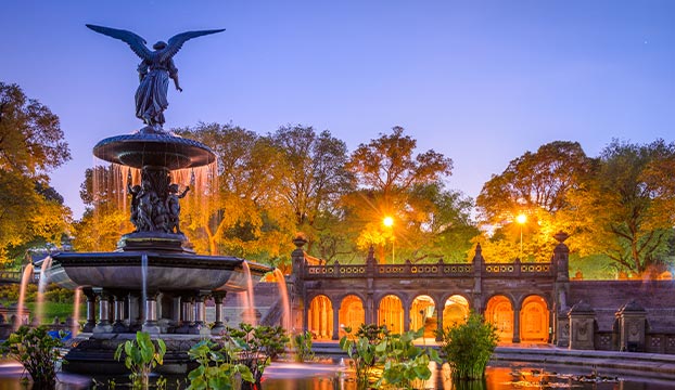 Bethesda Terrace and Fountain NYC